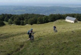 VTT dans le Vercors